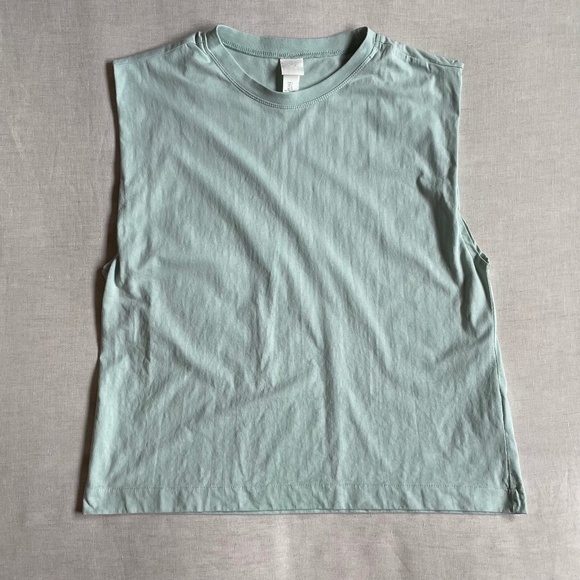 Mint Green Muscle Tee - Picture 3 of 6